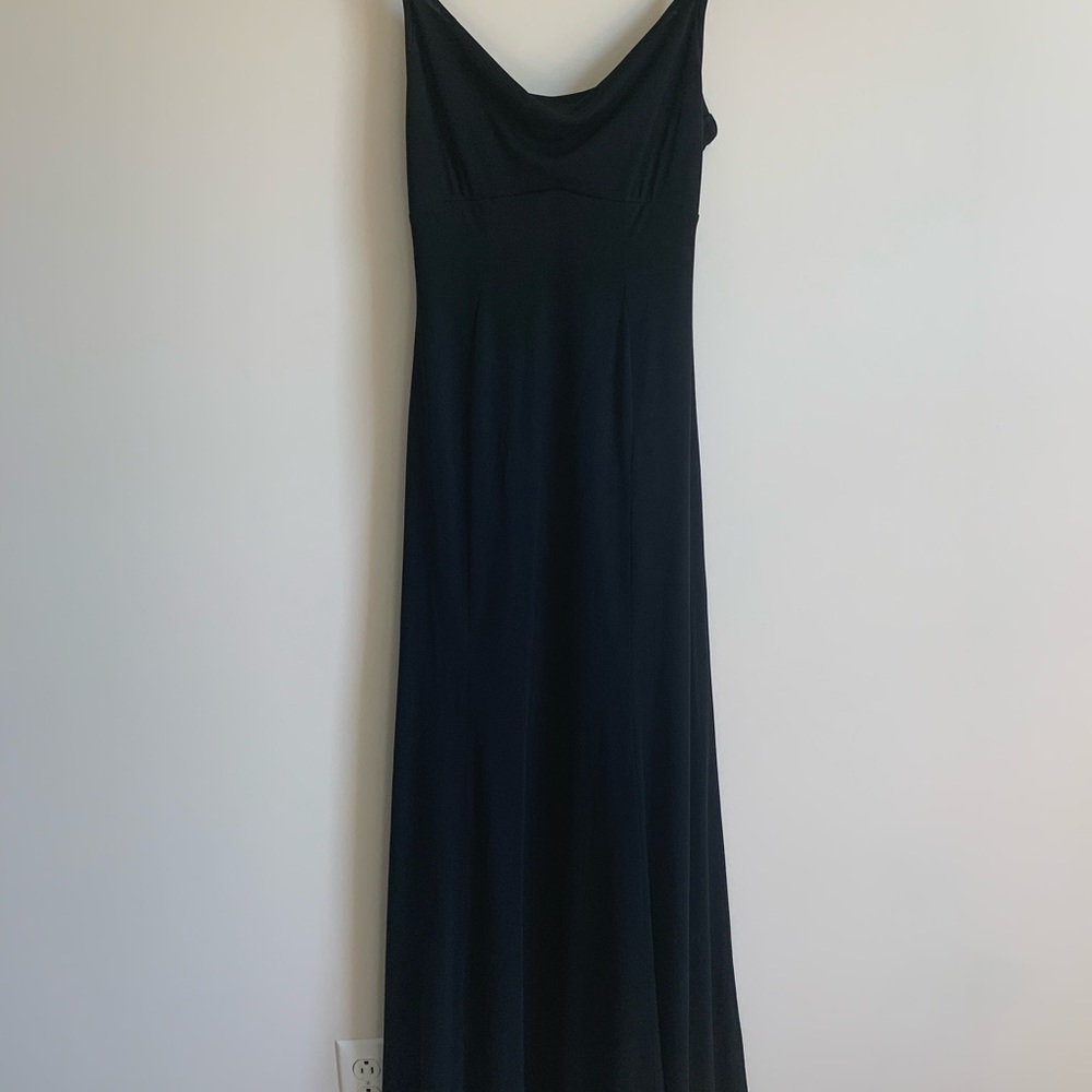 Black slip Dress